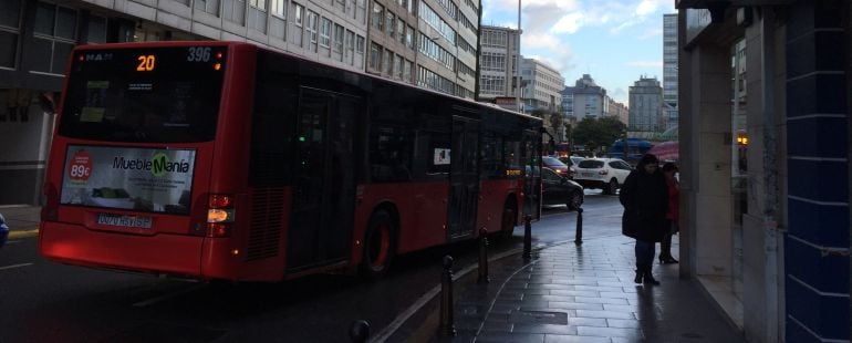 Un bus urbano