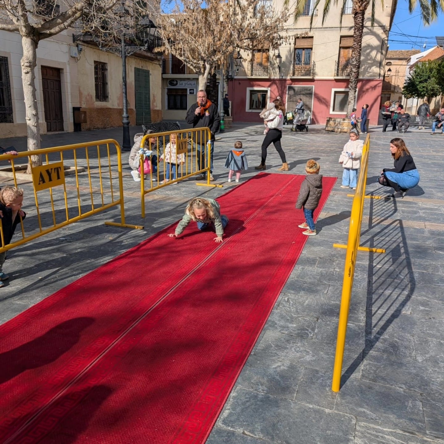 Pasarela de animales en Beneixama