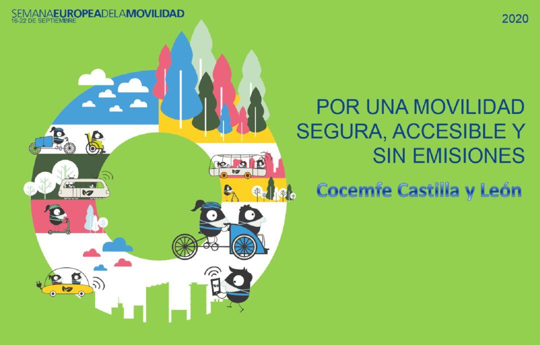 COCEMFE Castilla y León invita a notificar incidencias de accesibilidad en la Semana Europea de la Movilidad