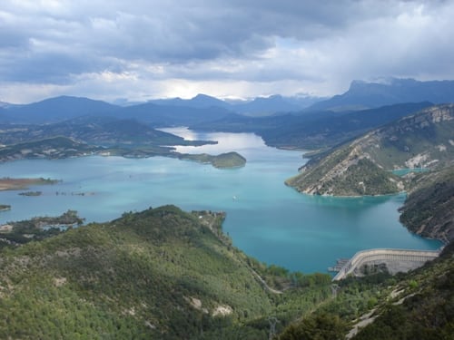 El embalse de Mediano ha perdido esta semana 22 hm3 y está al 44%