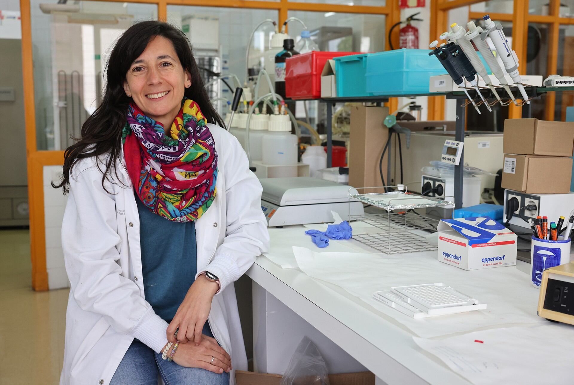 Investigadora de la EHU. Imagen de archivo.