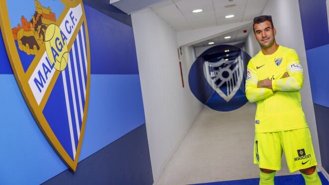 El portero Manolo Reina volvió a los entrenamientos tras superar un proceso viral