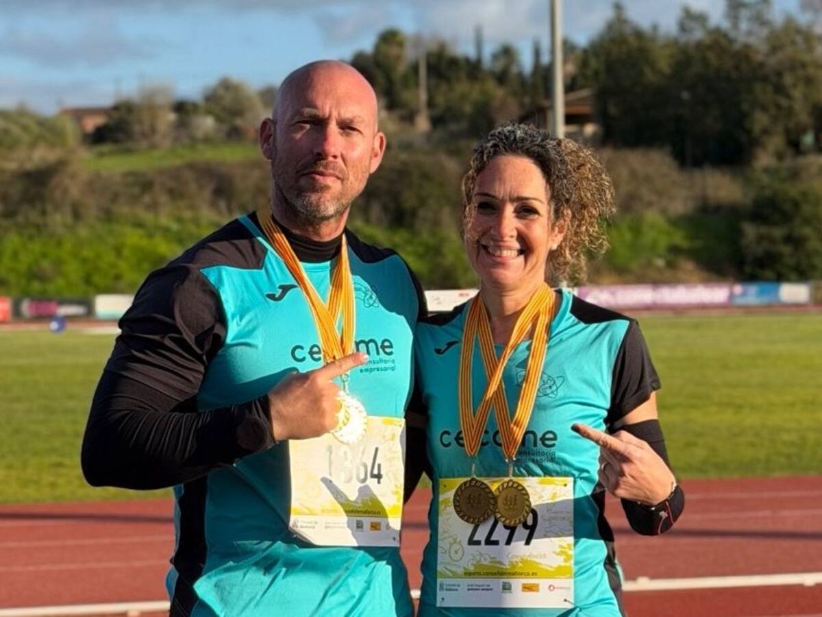 Doblet de victòries al Campionat de Balears Màster de Llançaments Llargs