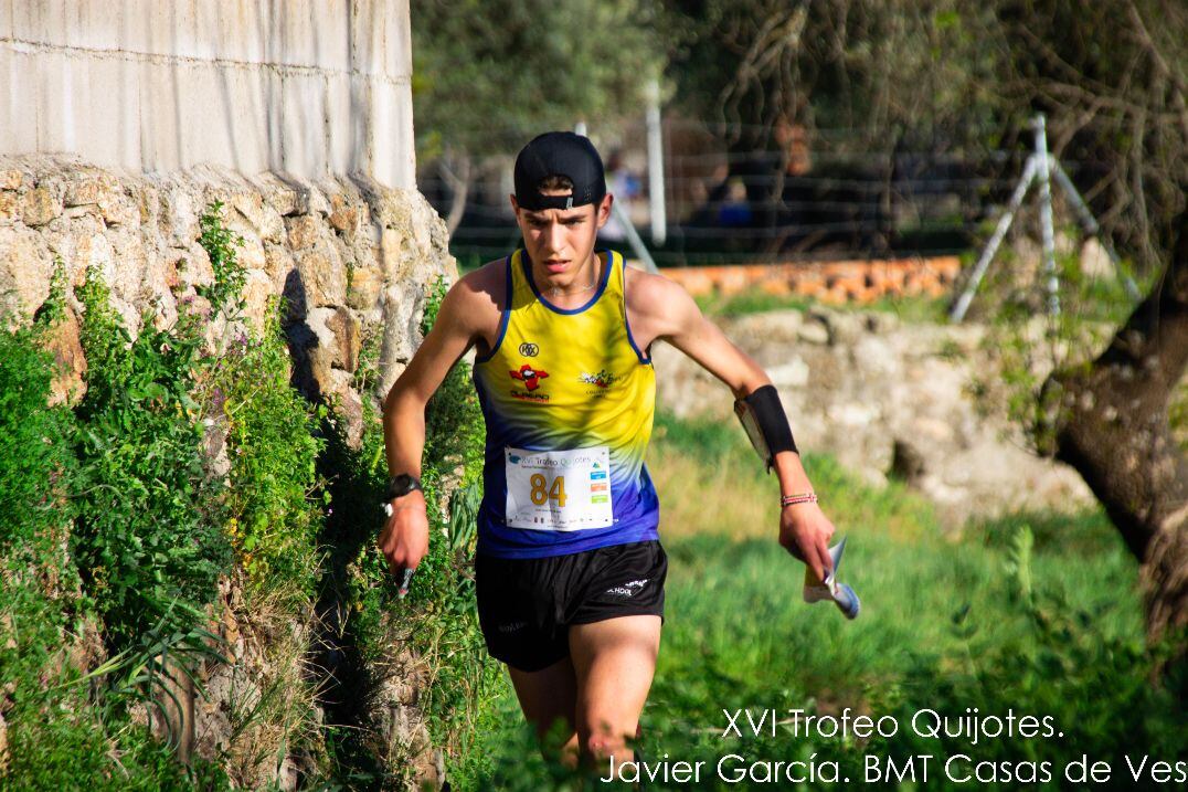 Joan Montes en la última prueba que disputó