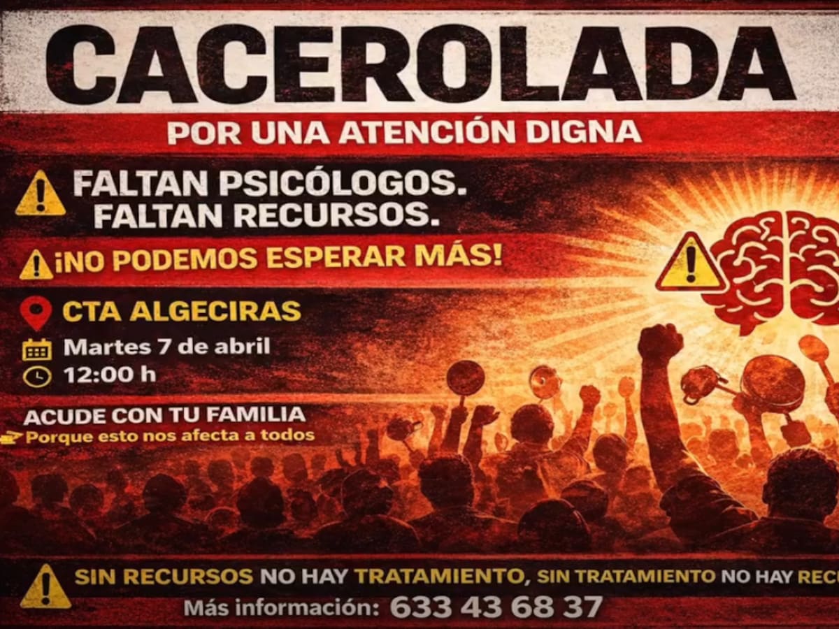 Convocan una cacerolada a las puertas del CTA de Algeciras este martes