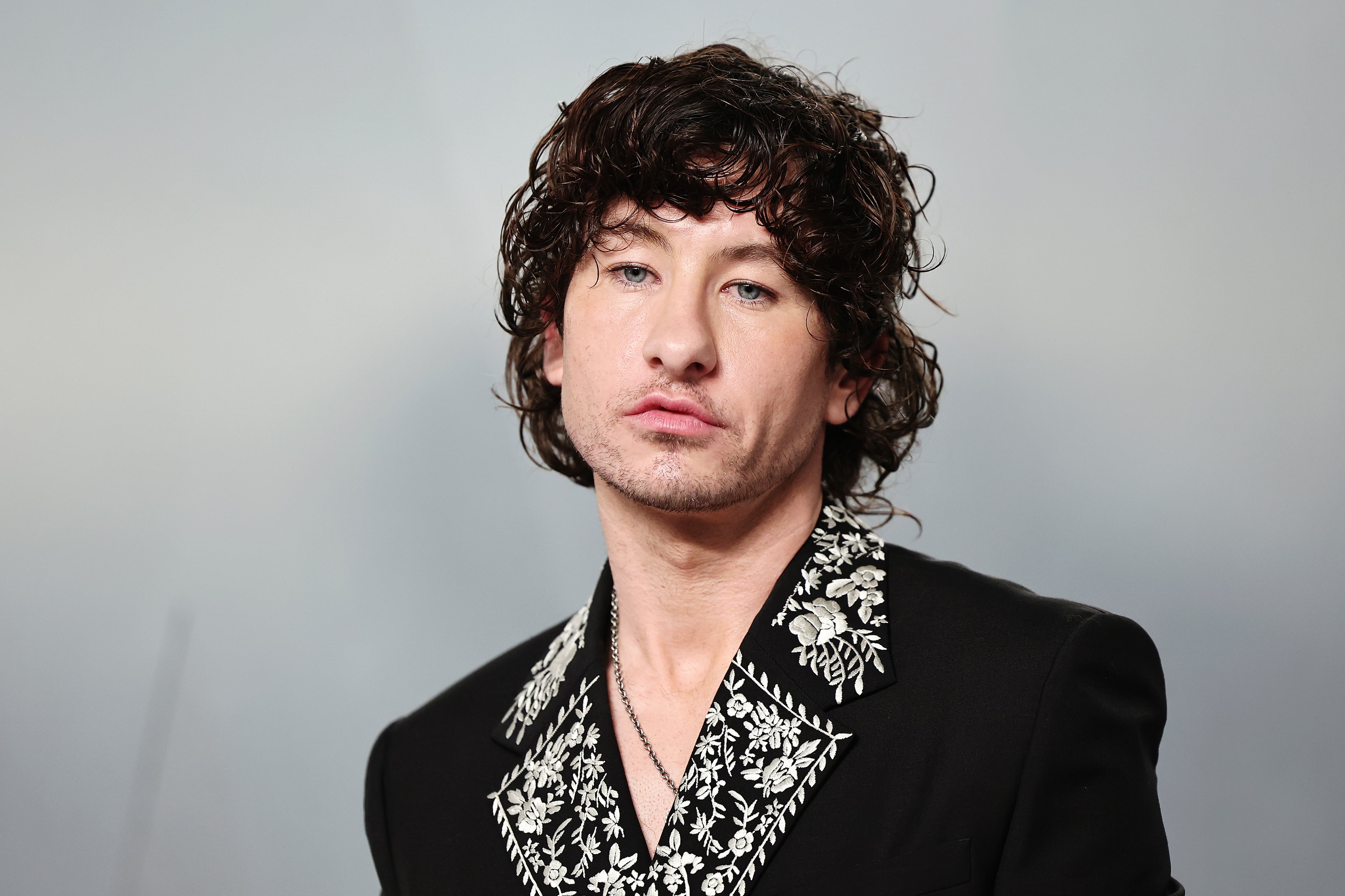 Barry Keoghan durante una alfombra roja