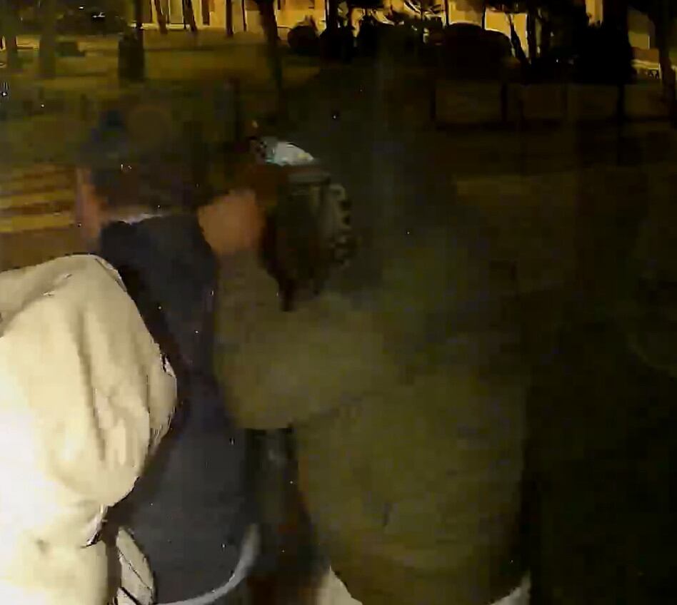 Imagen de uno de los detenidos