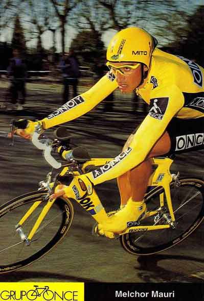 Imagen del ciclista en su perfil en Facebook