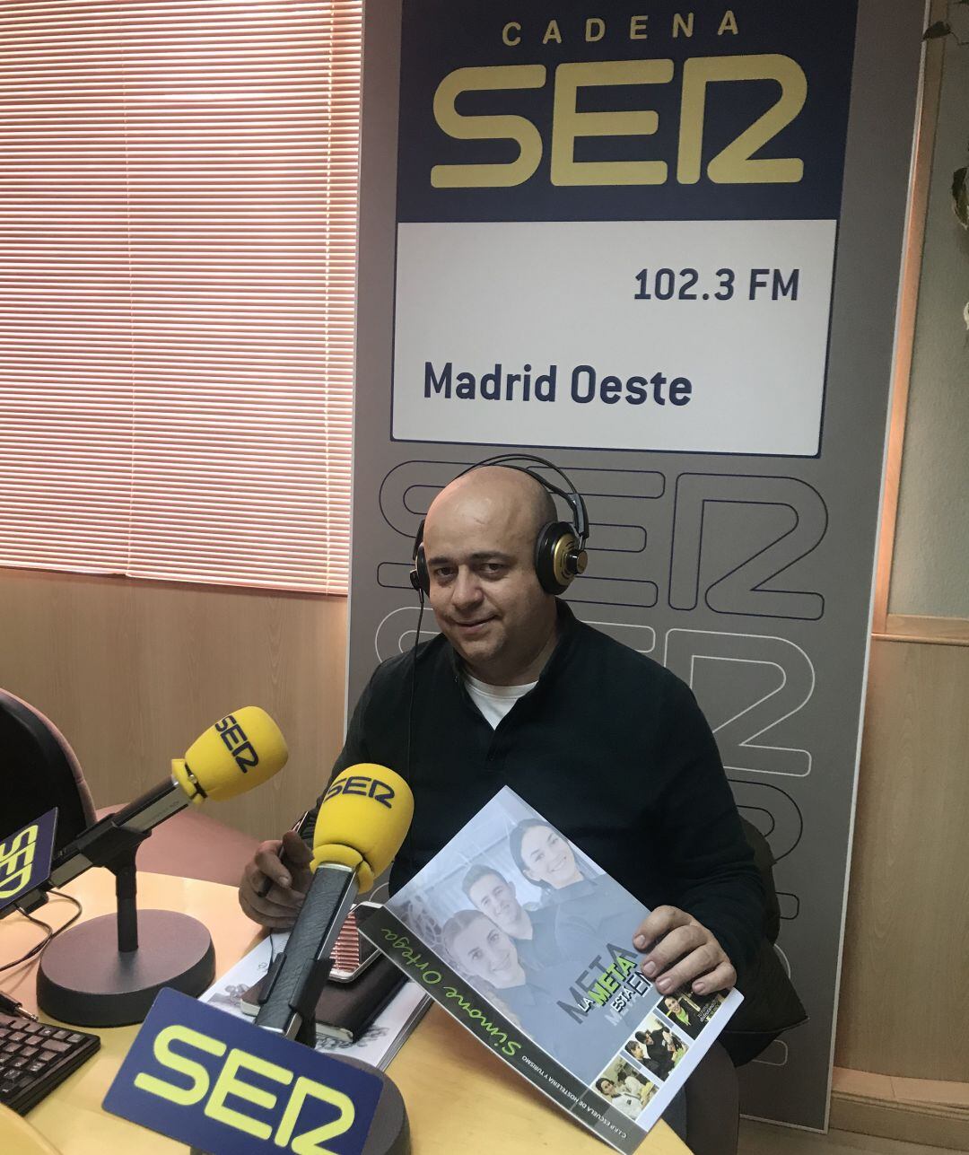 Jorge Leal, profesor de la Escuela de Hostelería Simone Ortega de Móstoles