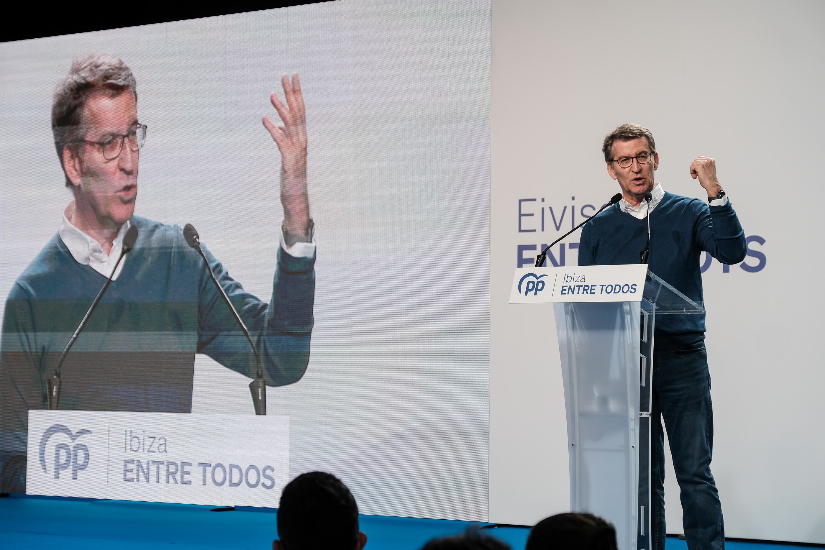 El presidente del PP, Alberto Núñez Feijóo.