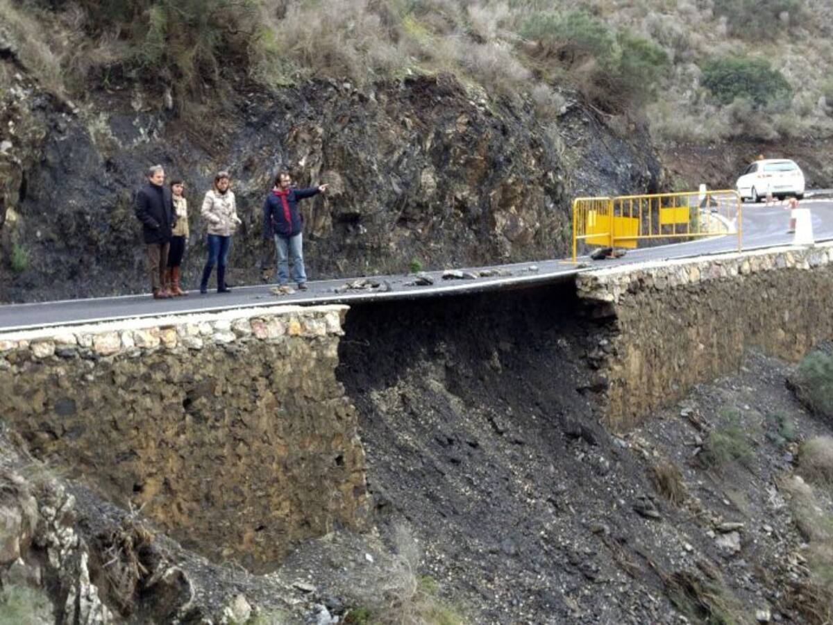 Los destrozos del temporal de lluvia y viento