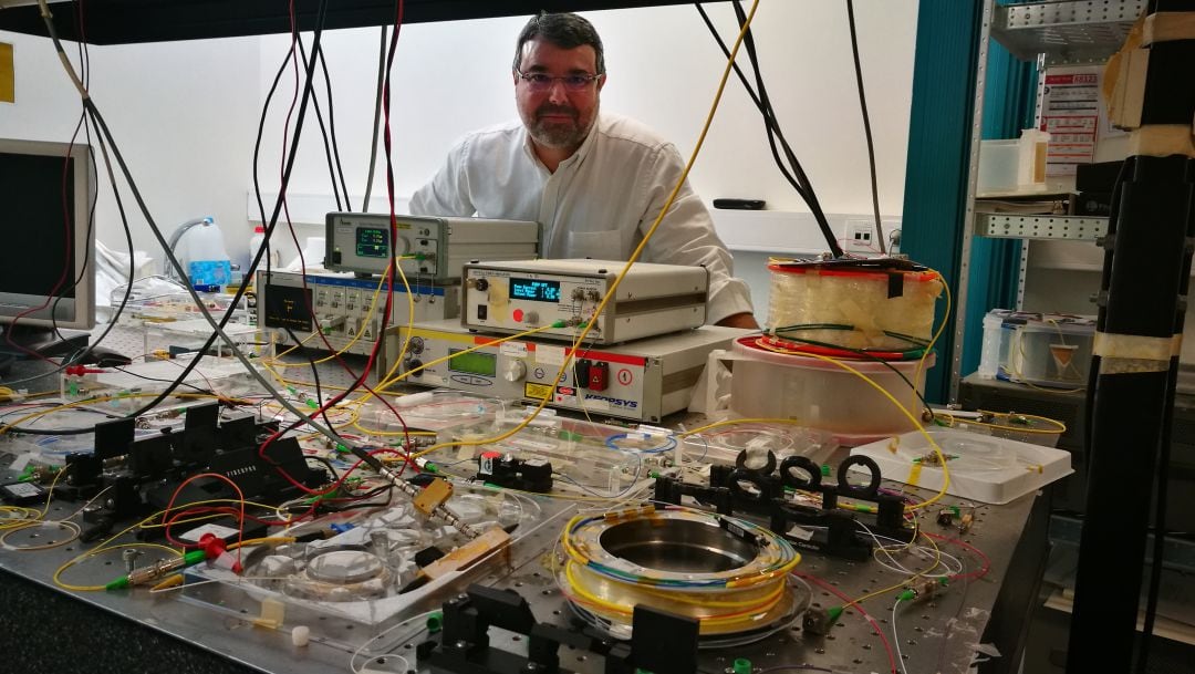 Roberto Llorente, subdirector del Centro de Tecnología Nanofotónica de la UPV