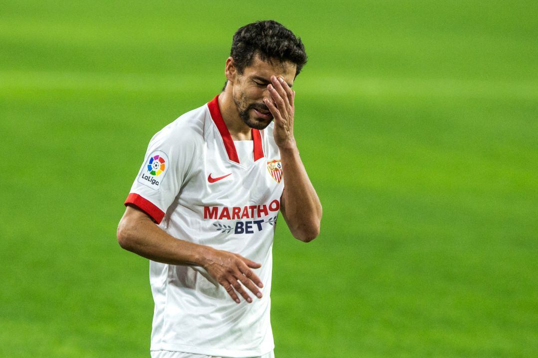 Navas se tuvo que retirar del partido por lesión.