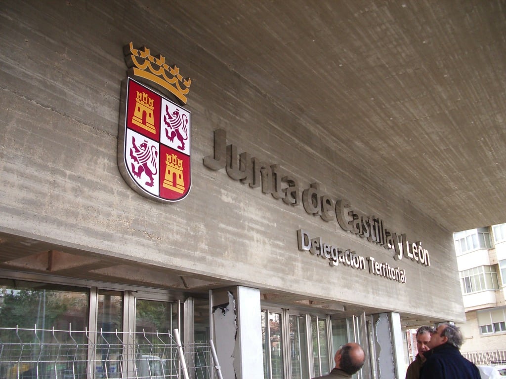 Edificio de la Junta de Castilla y León en Soria.