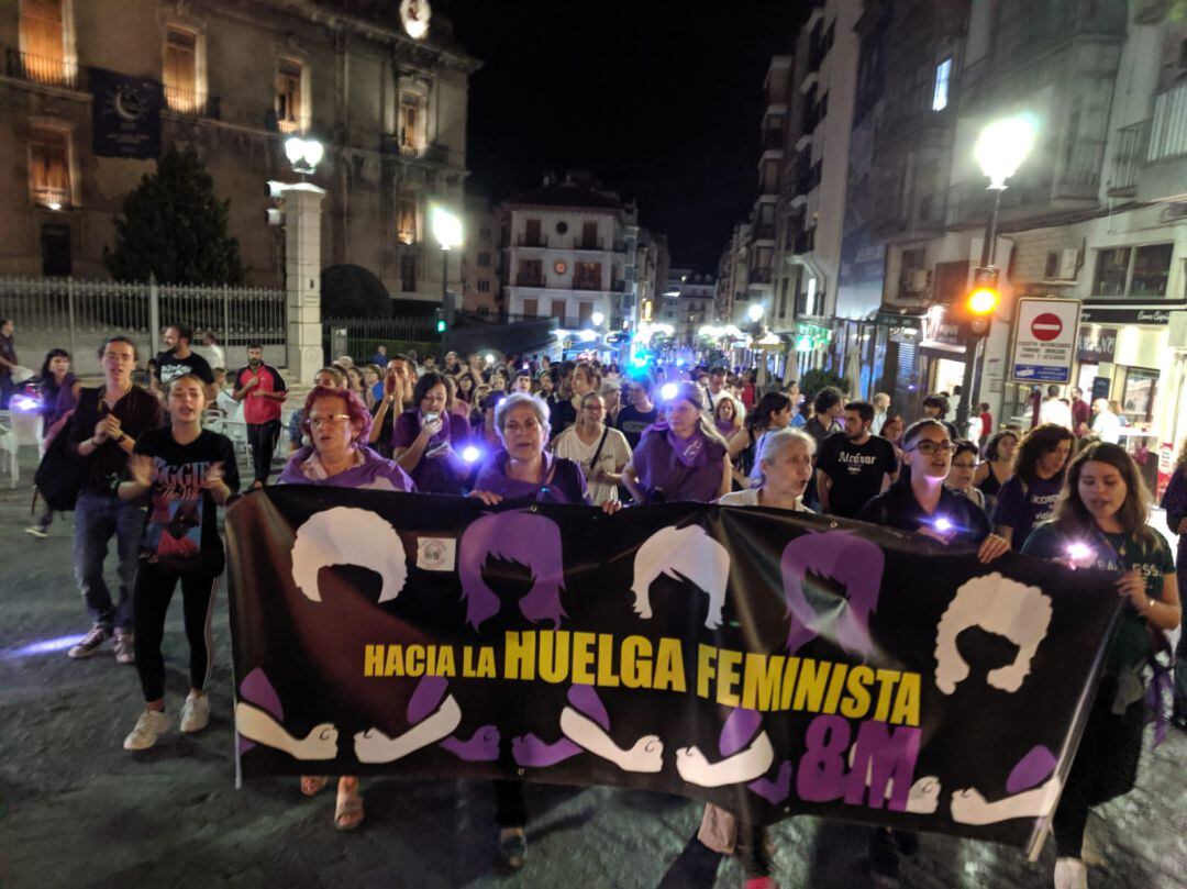 El Movimiento Feminista 8M sale a las calles de Jaén.