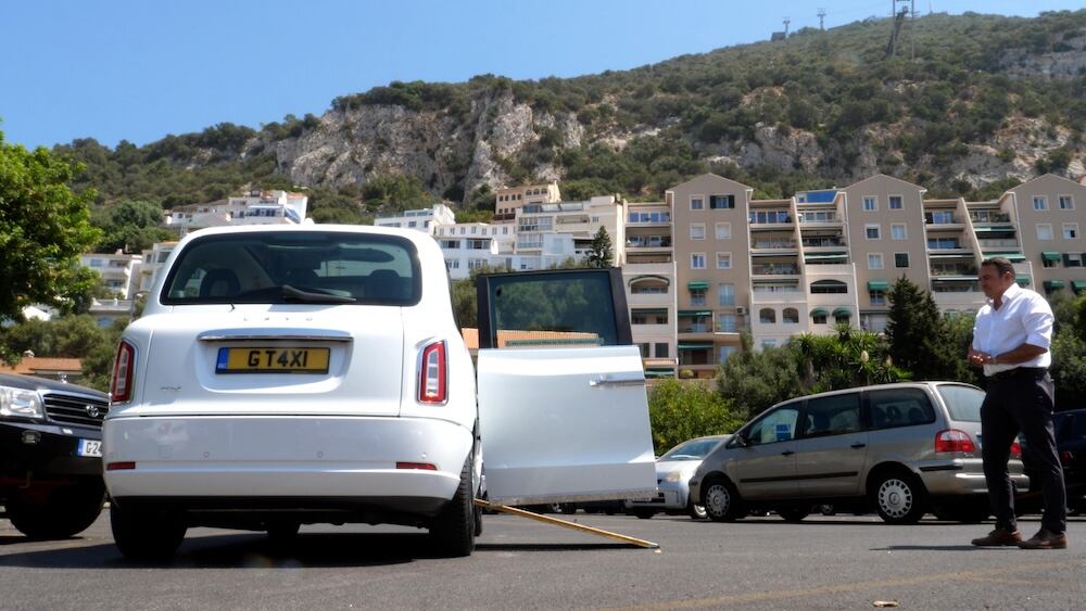 Taxis híbridos en Gibraltar
