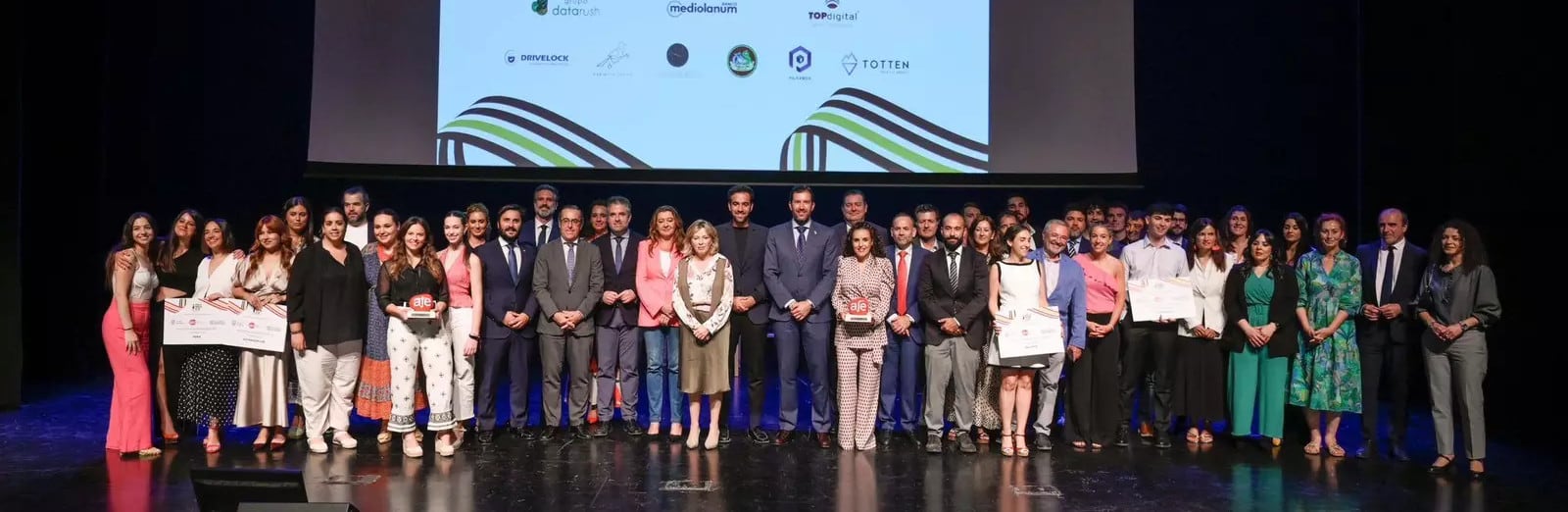 Momento de la entrega de premios