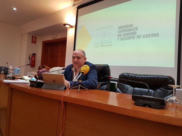 Jorge Romero, alcalde de Los Barrios.