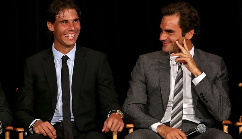 Rafa Nadal y Roger Federer, juntos fuera de las pistas de tenis.