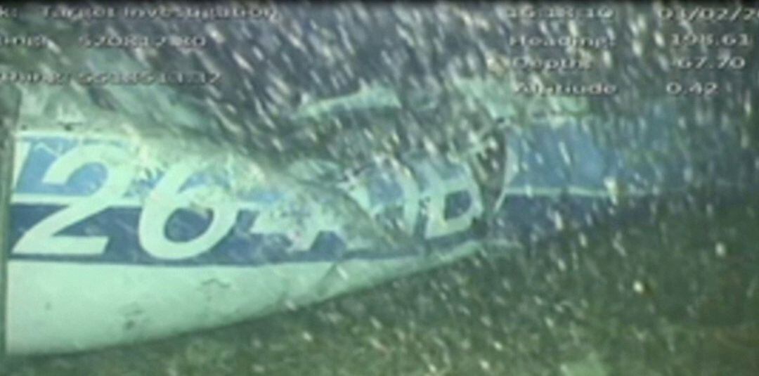 La avioneta en la que iba Emiliano Sala, encontrada hundida cerca de Guernsey