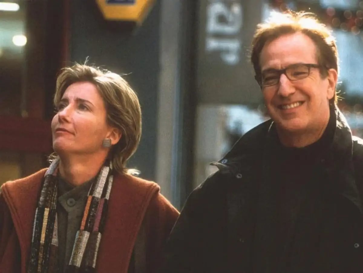 Fotograma &#039;Love Actually&#039; (Alan Rickman y Emma Thompson)