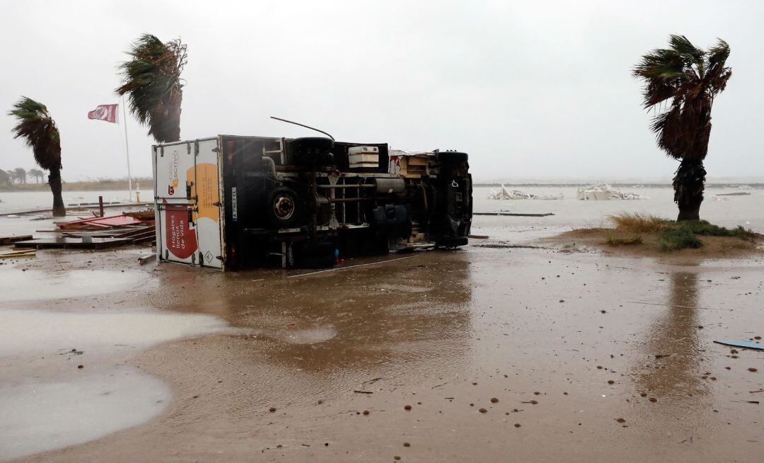 FOTOGALERÍA | Las consecuencias de las lluvias torrenciales en el sureste de la Península.