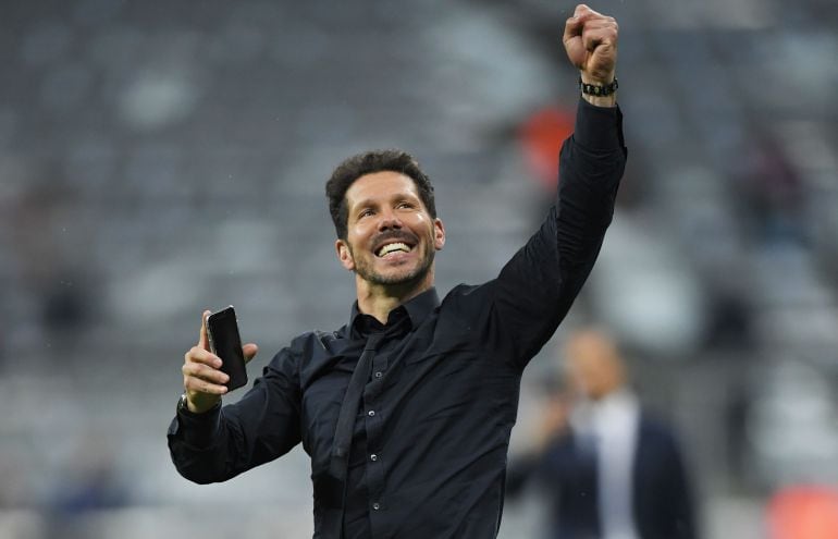 Diego Simeone, entrenador del Atlético de Madrid