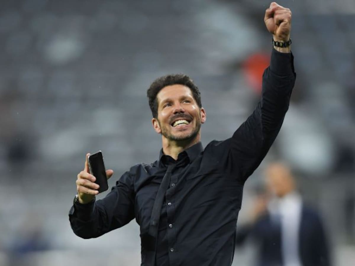 Simeone, padre de su primera hija