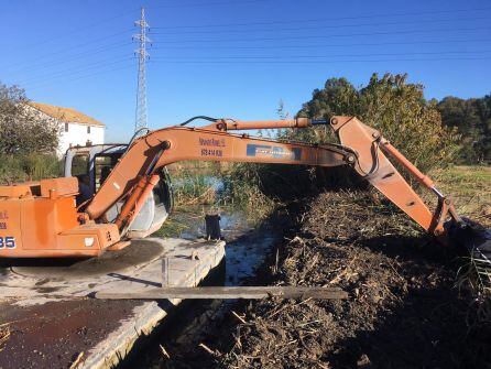 Reconstrucción de las motas del Saler