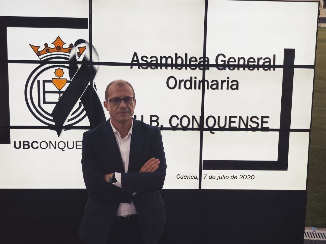 Ángel Mayordomo, presidente de la Junta gestora del Conquense