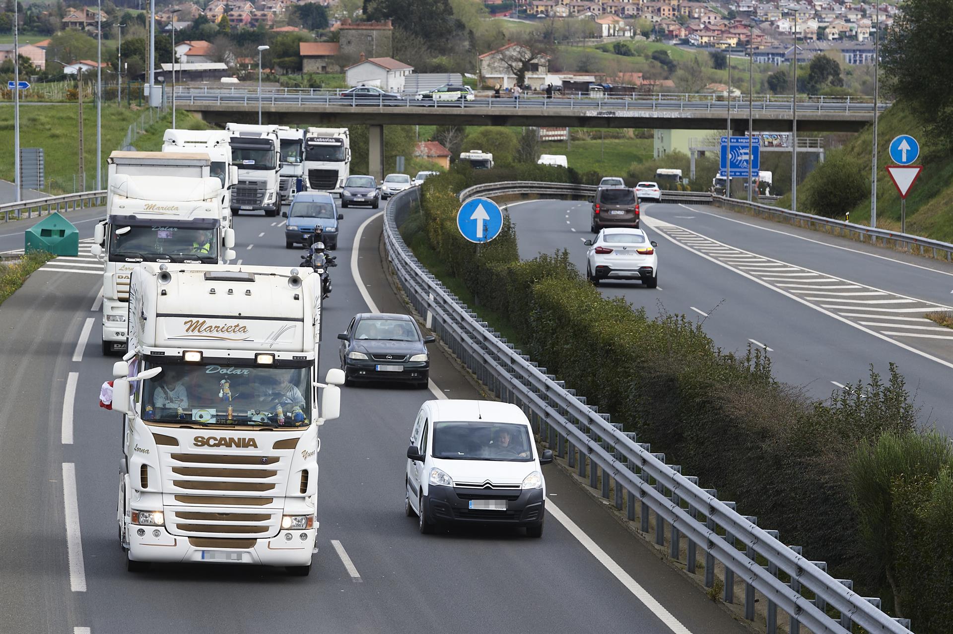 Autovía A-67 entre Santander y Torrelavega - Juan Manuel Serrano Arce - Europa Press - Archivo