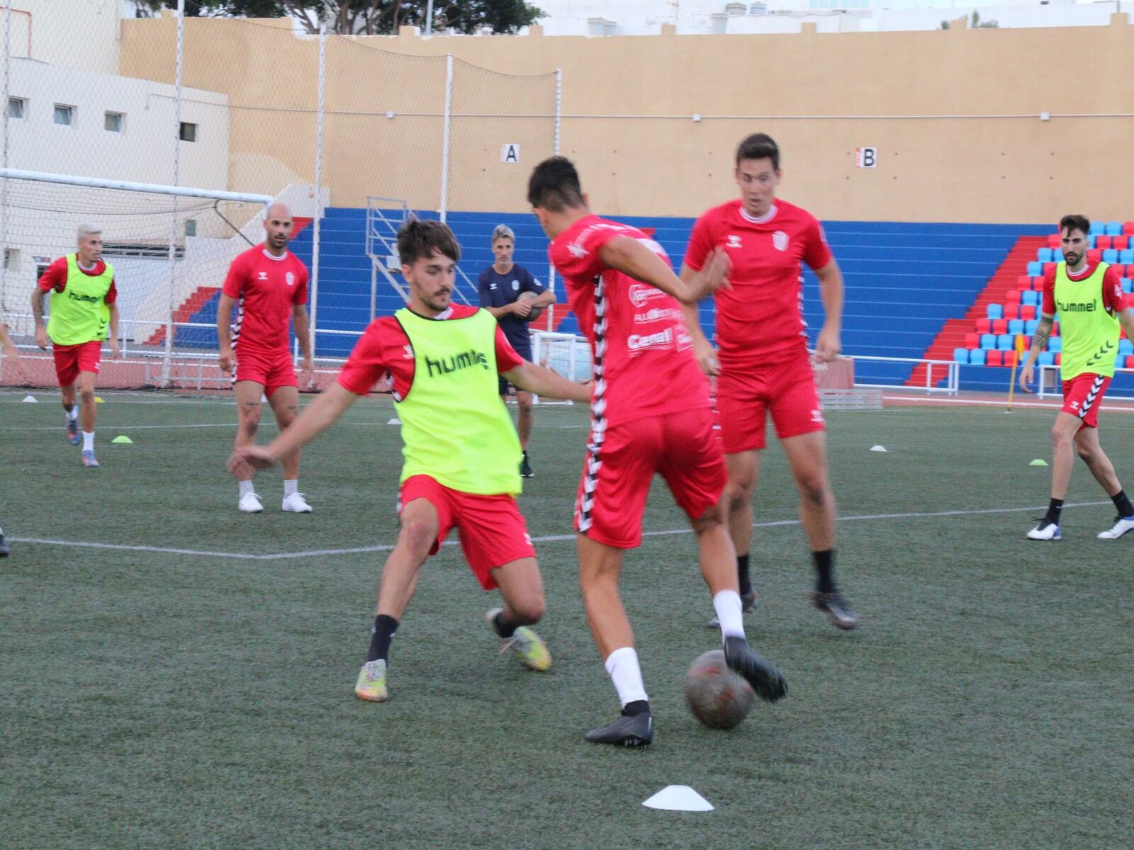 Entrenamientos de pretemporada de la UD Lanzarote 2023-2024.