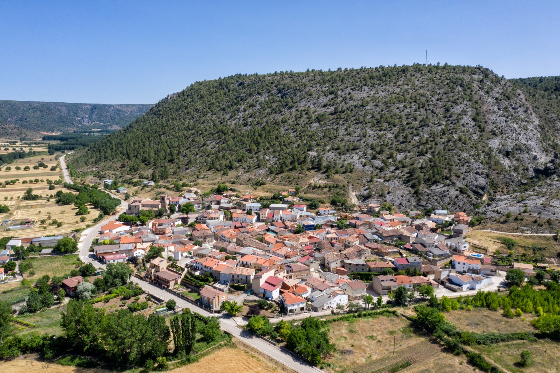 Panorámica de El Recuenco (Guadalajara)