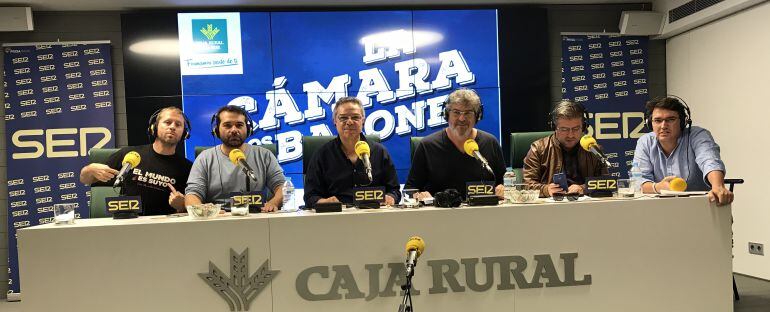 Alberto López, Alfonso Sánchez, Salomón Hachuel, José Guerrero &#039;Yuyu&#039;, Fran Ronquillo y Miguel Rosa