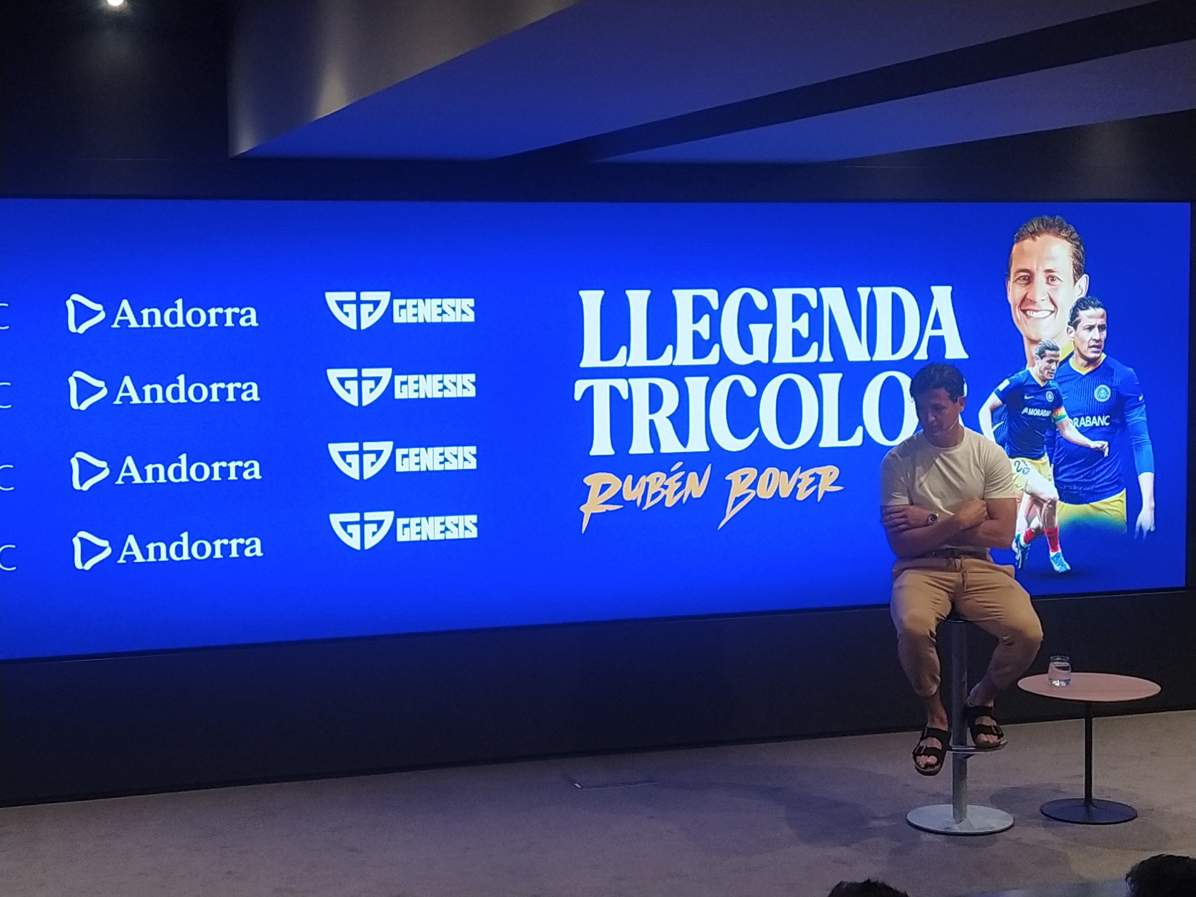 L'excapità de l'FC Andorra, Rubén Bover
