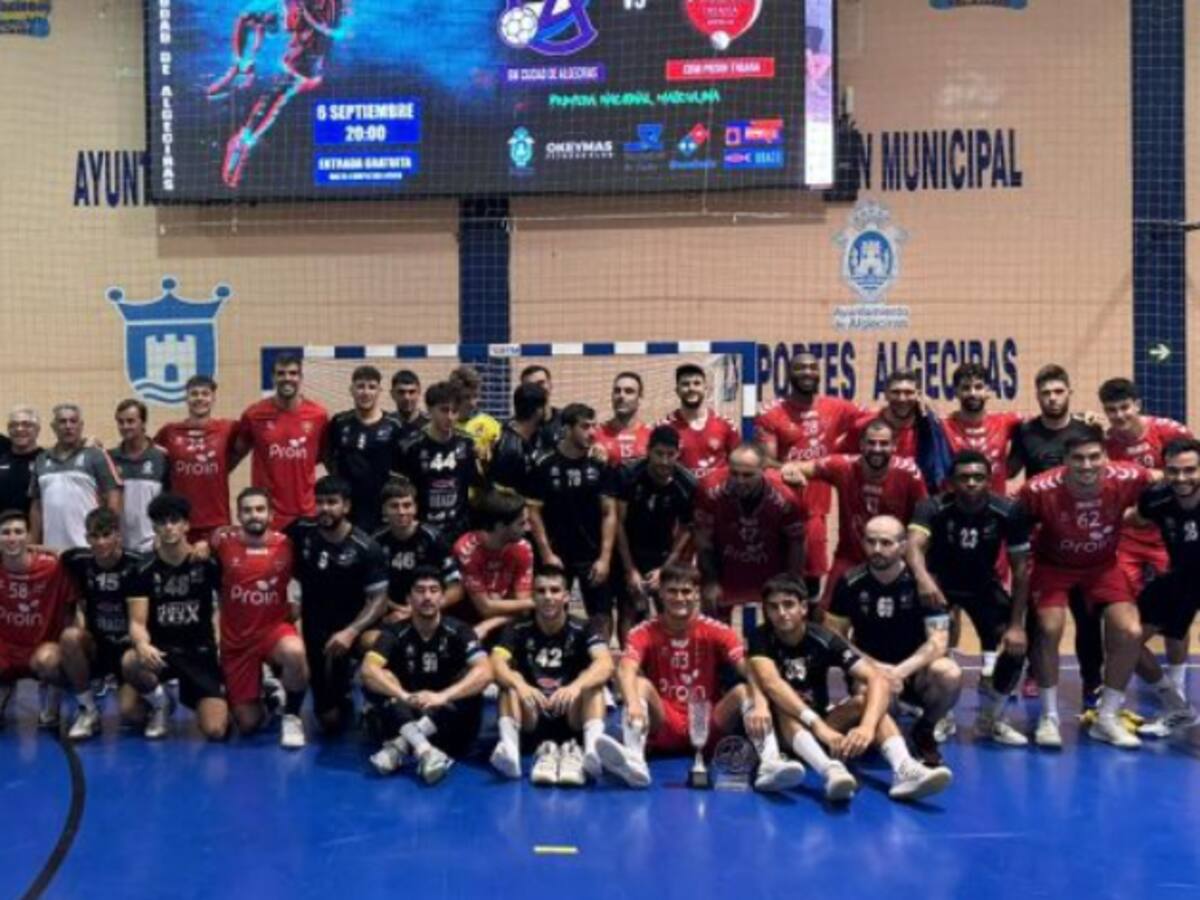 El BM Ciudad de Algeciras se estrena en liga este domingo (12.30h)