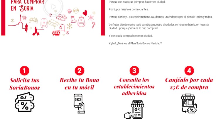 Carlos Martínez (Alcalde Soria) Soriabonos y Trinquete - El Ayuntamiento de Soria amplía en 50.000 euros más la partida del SoriaBonos