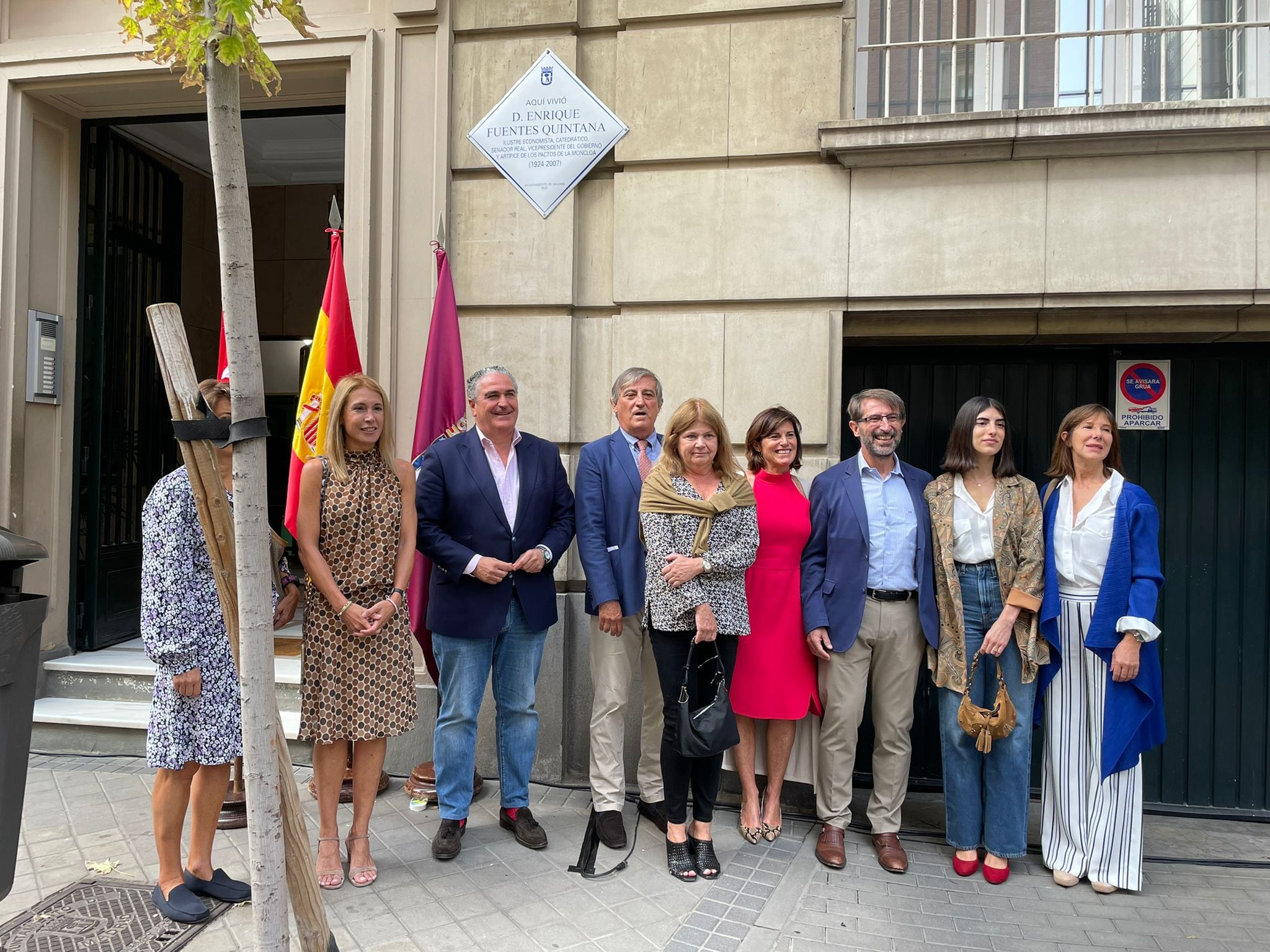 Homenaje al carrionés Enrique Fuentes Quintana