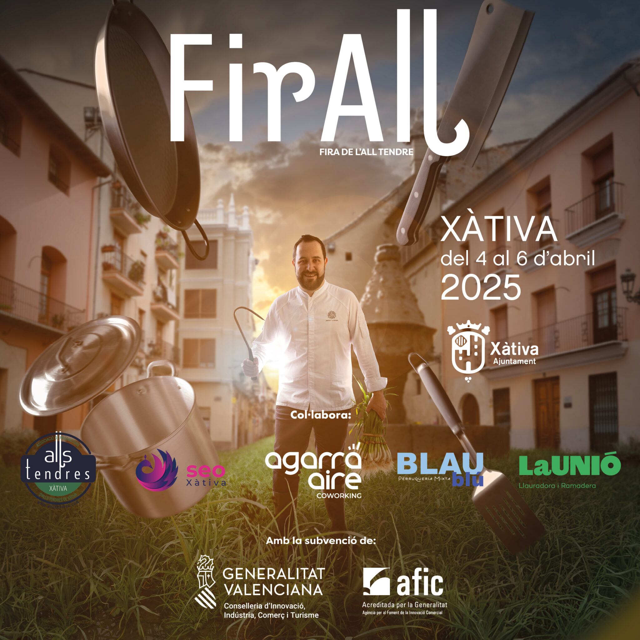 Cartel del FirAll 2025. Fuente: Ajuntament de Xàtiva