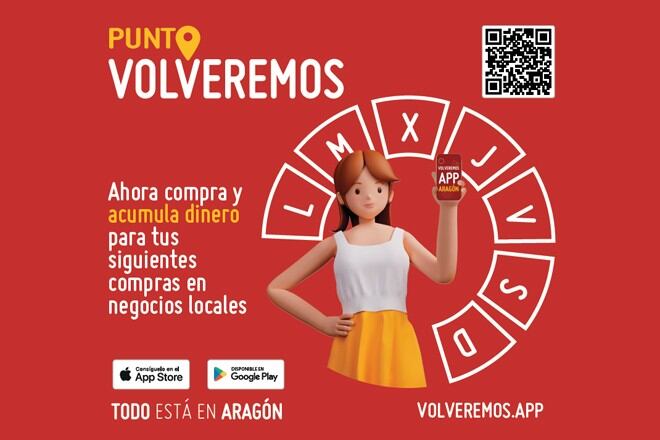 La campaña &#039;Volveremos&#039; se activa en Jaca con &quot;la vuelta al cole&quot;