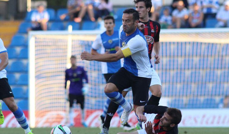 Peña durante un partido