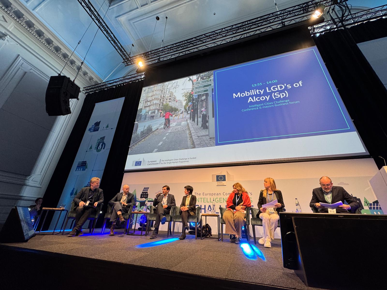 Alcoy en el evento de Intelligent Cities Challenge (ICC),