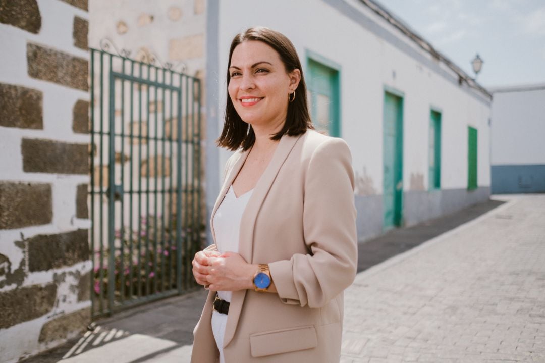 Migdalia Machín, secretaria general de CC en Lanzarote.