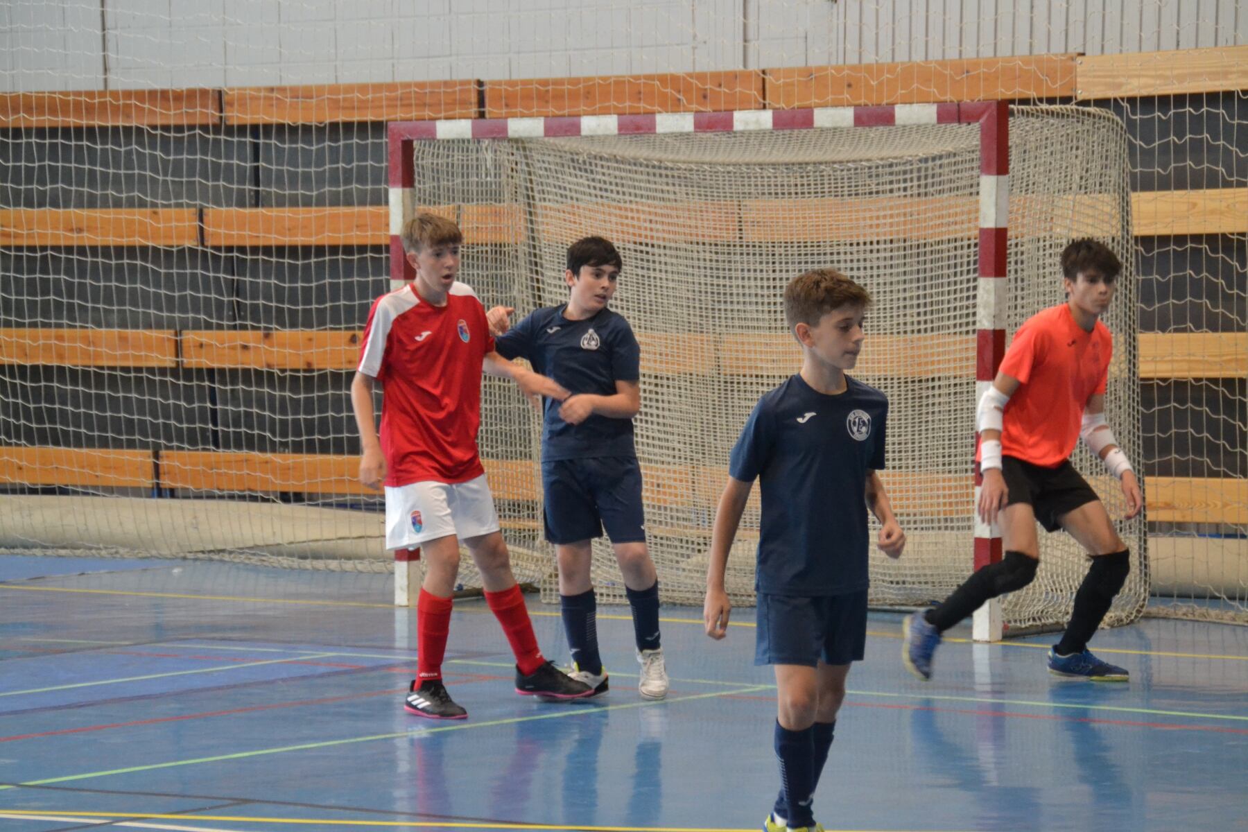 Jugador del Paidos Dénia durante un partido.