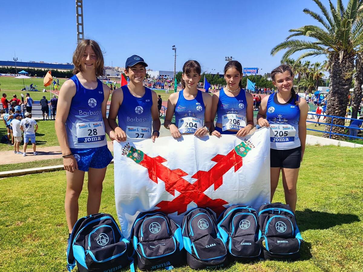 El CA Barbastro Julián Mairal logra buenos resultados en el nacional sub14