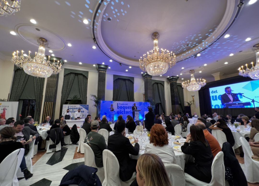 Cena de gala del Boquerón Victoriano en Madrid