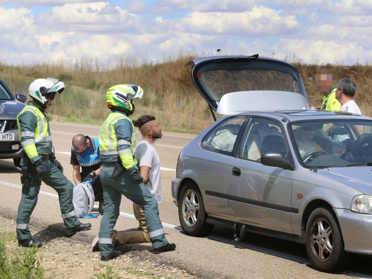 Detenido en Palencia el conductor de un vehículo por un supuesto delito de conducción temeraria
