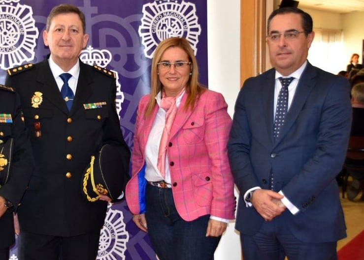 El comisario José María Tocornal, a la izquierda, en una imagen de archivo.