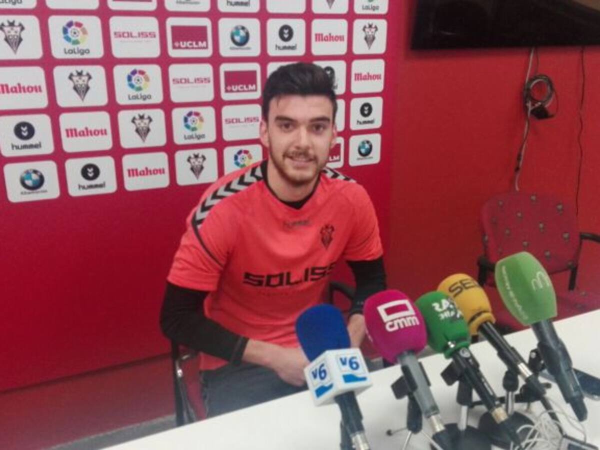 Forján: "Sueño con marcar un gol con el Albacete en Segunda"