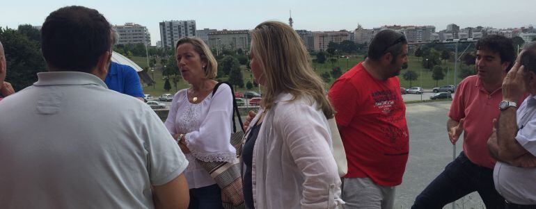 Visita del PP a Eirís.